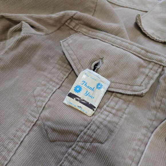 Vintage 70s Levi's Corduroy Trucker Jacket Size XS (34) Made in USA Pockets - Picture 7 of 11